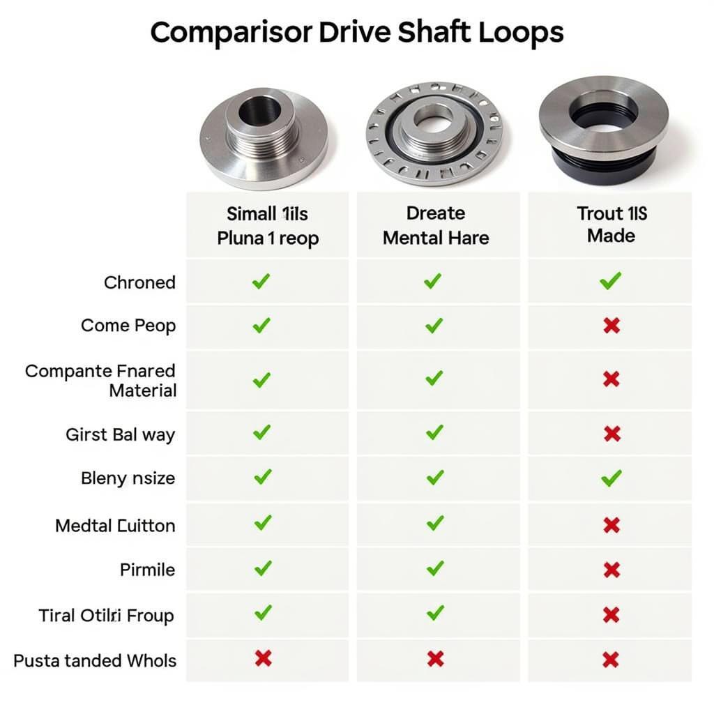 Drive Shaft Loop Types and Materials