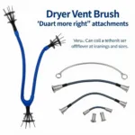 Dryer Vent Brush Kit for Effective Cleaning