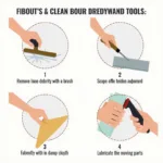 Drywall Tool Cleaning Process