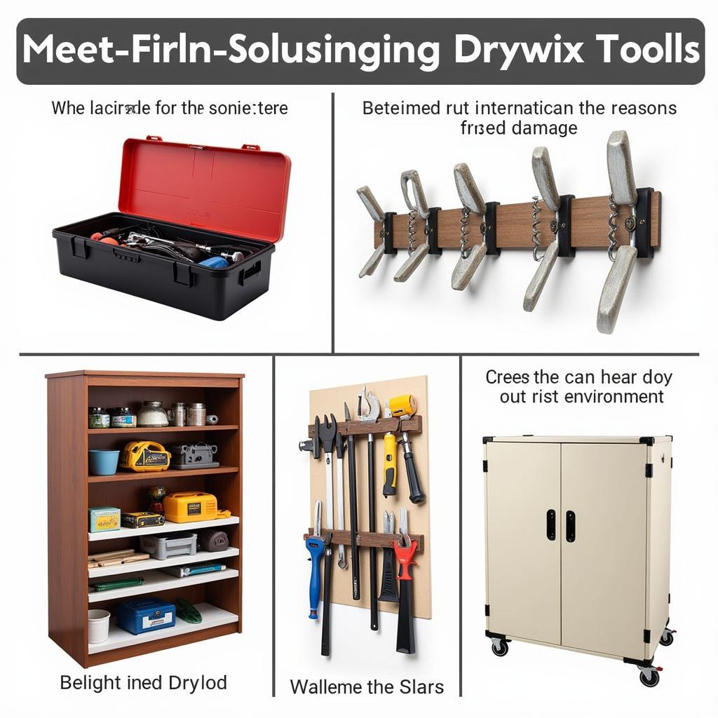 Drywall Tool Storage Solutions