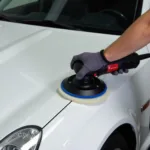 Using a Dual-Action Polisher for Car Detailing