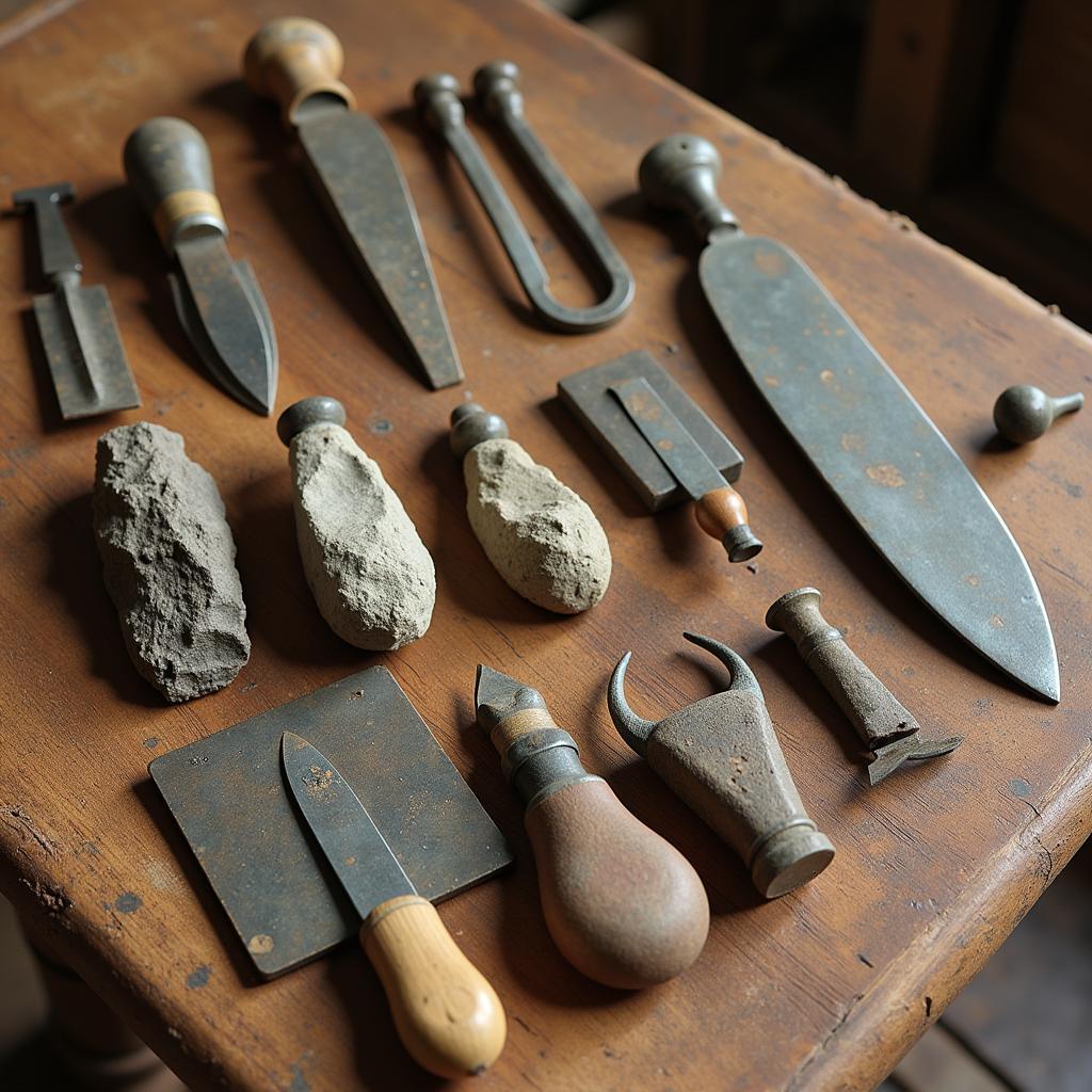 Early Hoof Care Tools Made of Stone and Bronze