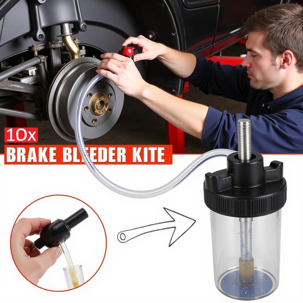 Eastwood Brake Bleeder Kit Demonstration