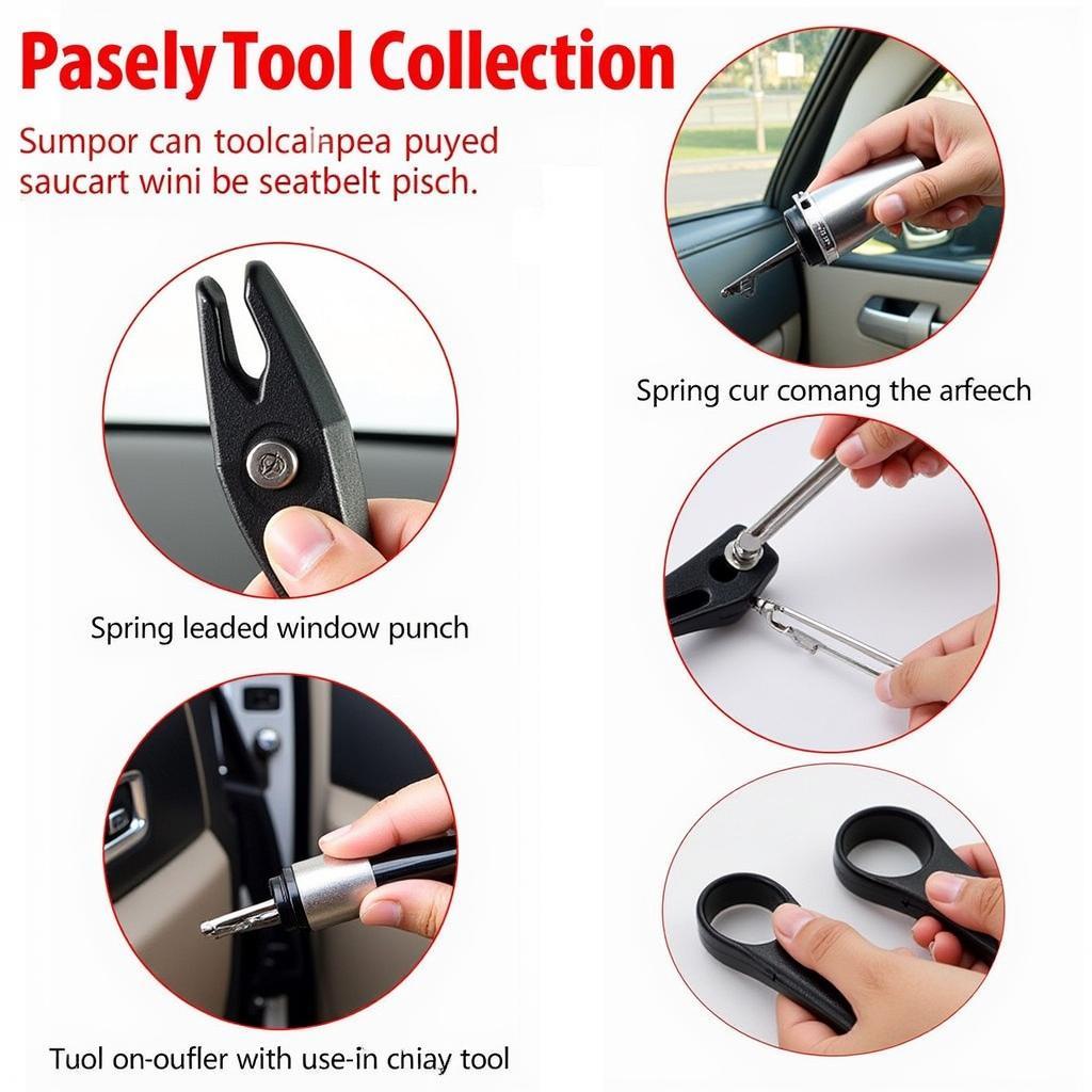 Different Types of Easy Power Car Escape Tools