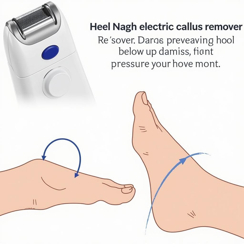 Using an Electric Callus Remover for Smooth Feet