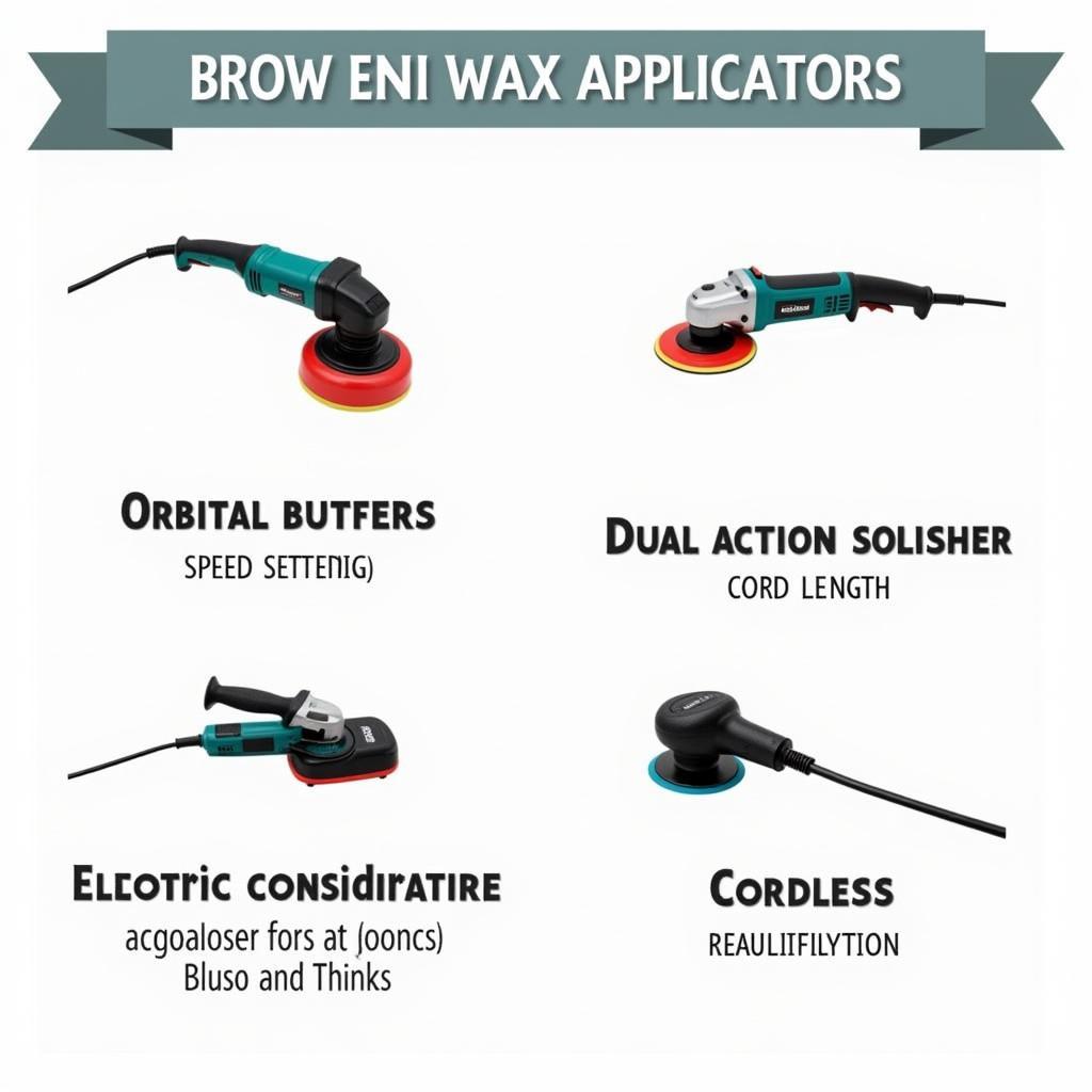 Choosing the Right Electric Car Wax Applicator