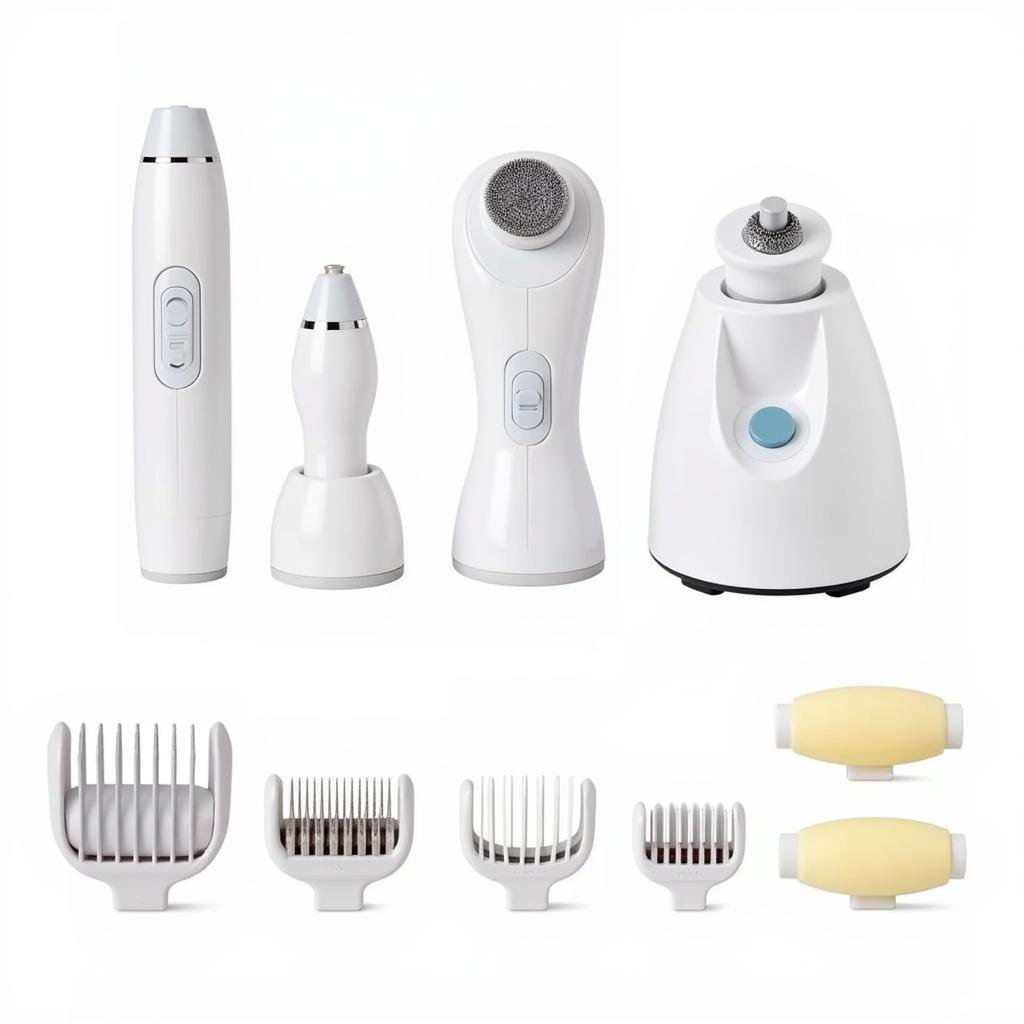 Variety of Electric Foot Care Pedicure Tools