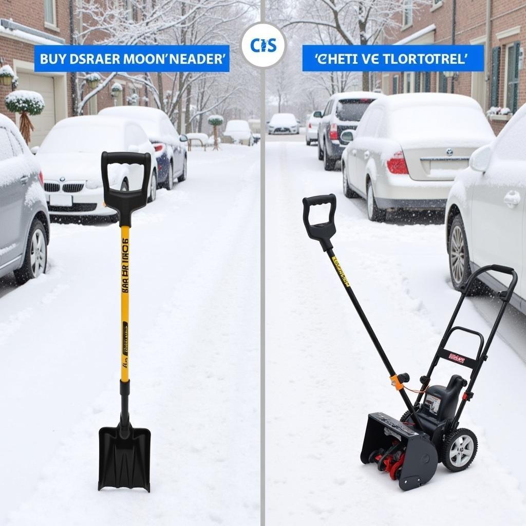 Electric Snow Removal Tools: Cordless Shovel and Thrower