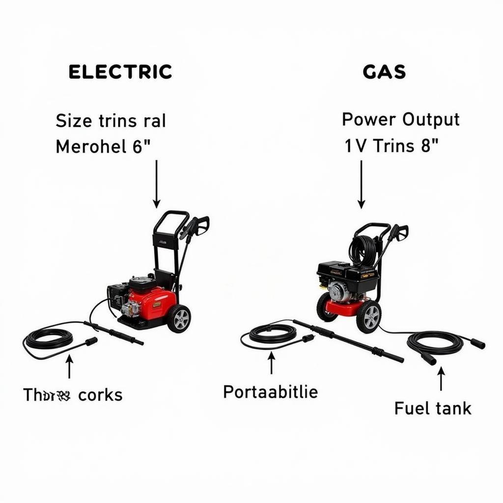 Electric vs. Gas Pressure Washer Comparison