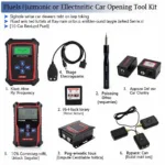 Electronic Car Opening Tool Kit - Advanced Tools for Professionals