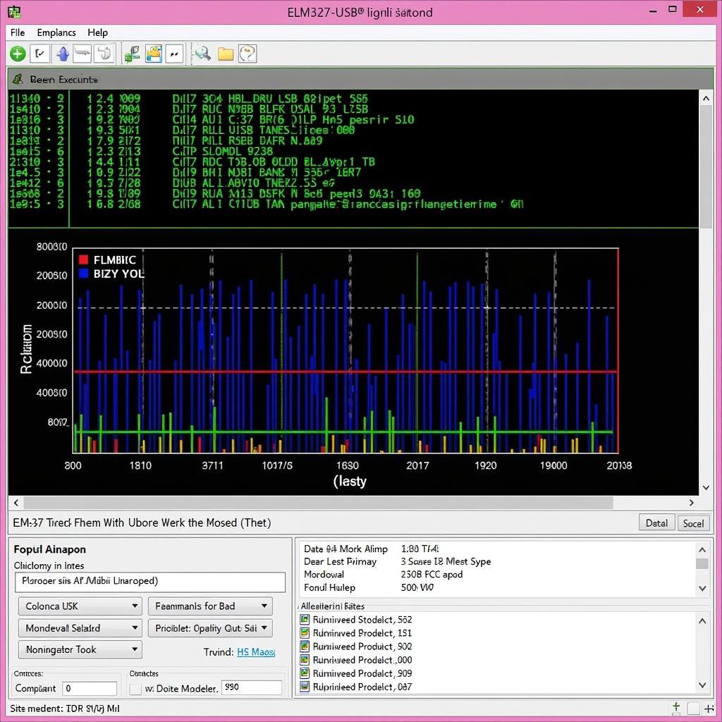 Example of a Software Interface for ELM327-USB