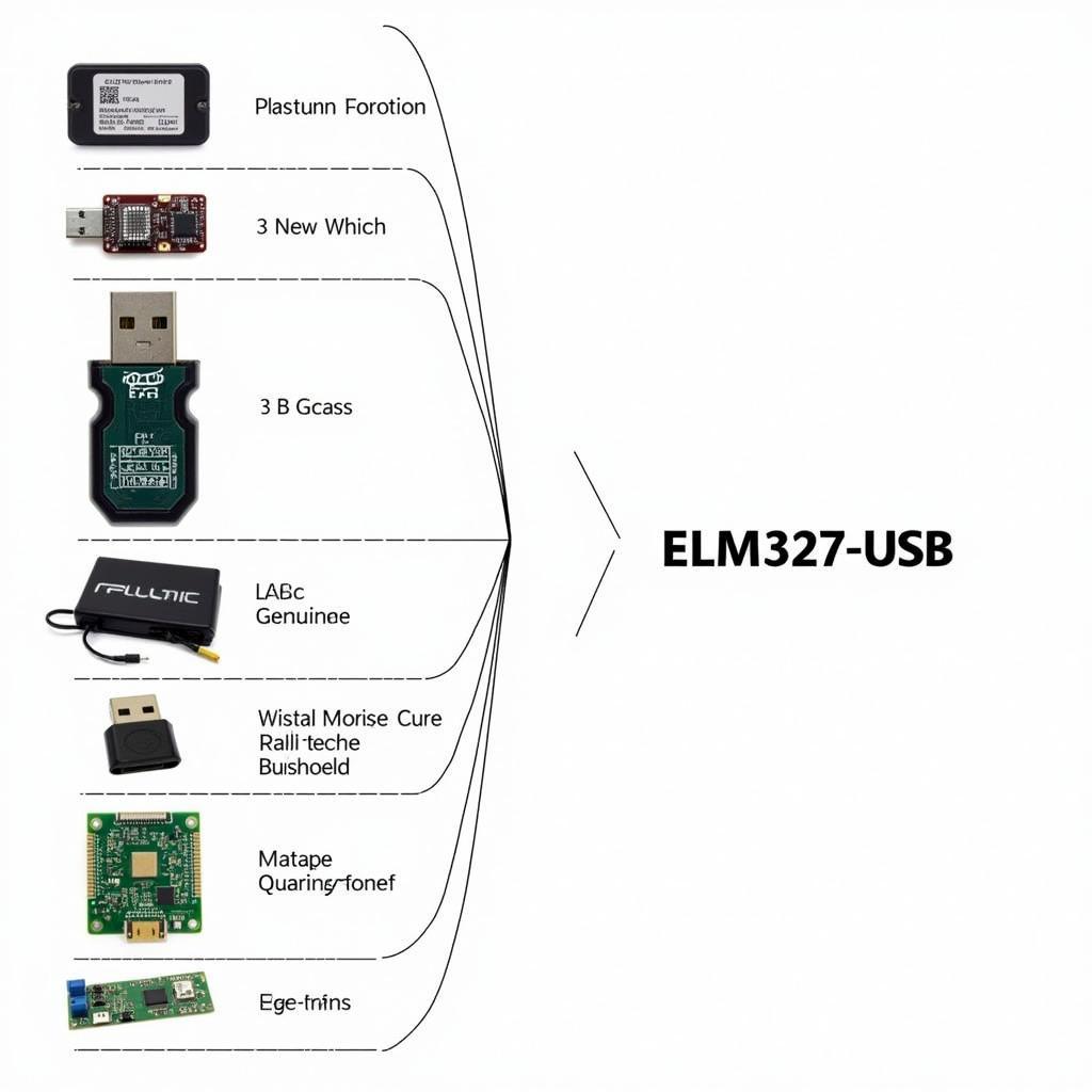 Different Types of ELM327-USB Devices