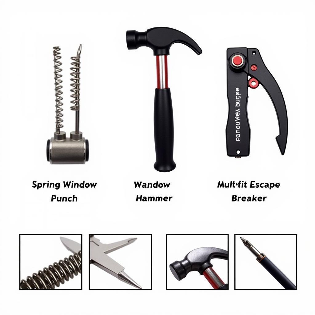 Types of Emergency Car Breakout Tools