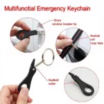 Emergency Keychain Car Escape Tool Features