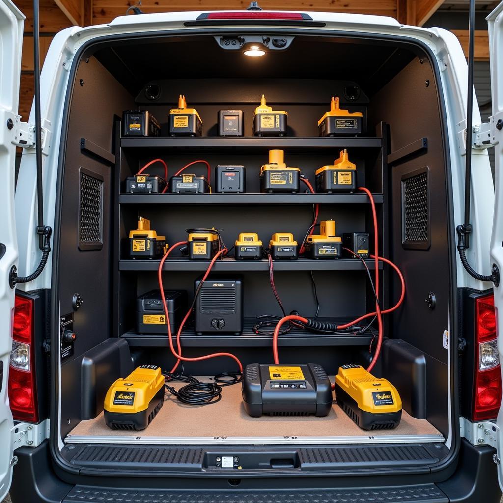 Enterprise Car Charging Setup for Tools