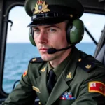 Erin O'Toole as a Sea King Helicopter Navigator