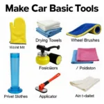 Essential Car Detailing Tools Kit