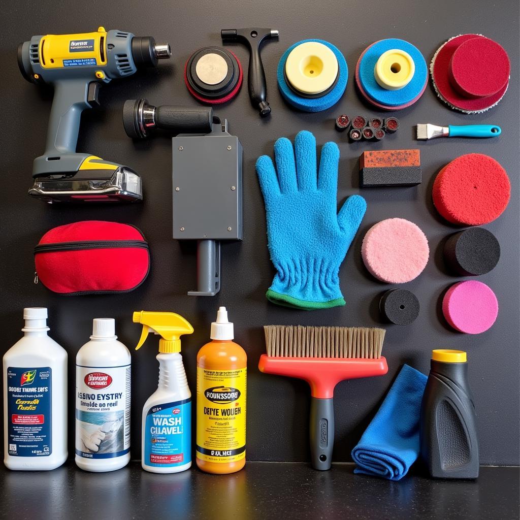 Essential Car Detailing Tools Kit