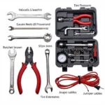 Essential Car Multi Tool Kit Components