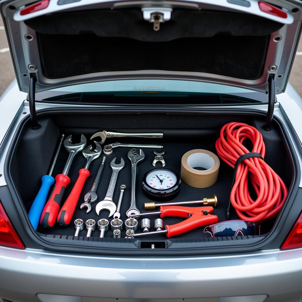 Essential Car Tool Box Contents