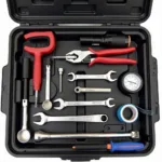 Essential Car Tools Inside a Toolbox