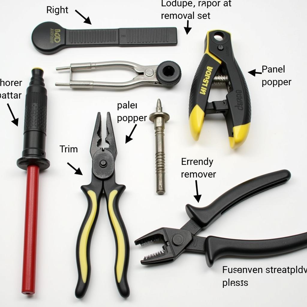 Essential Car Trim Removal Tool Kit