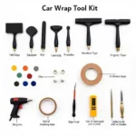 Essential Car Wrap Tools Kit