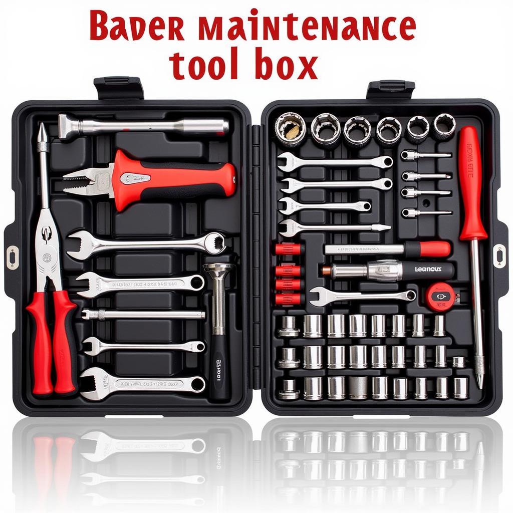 Essential Hand Tools for Car Maintenance Set