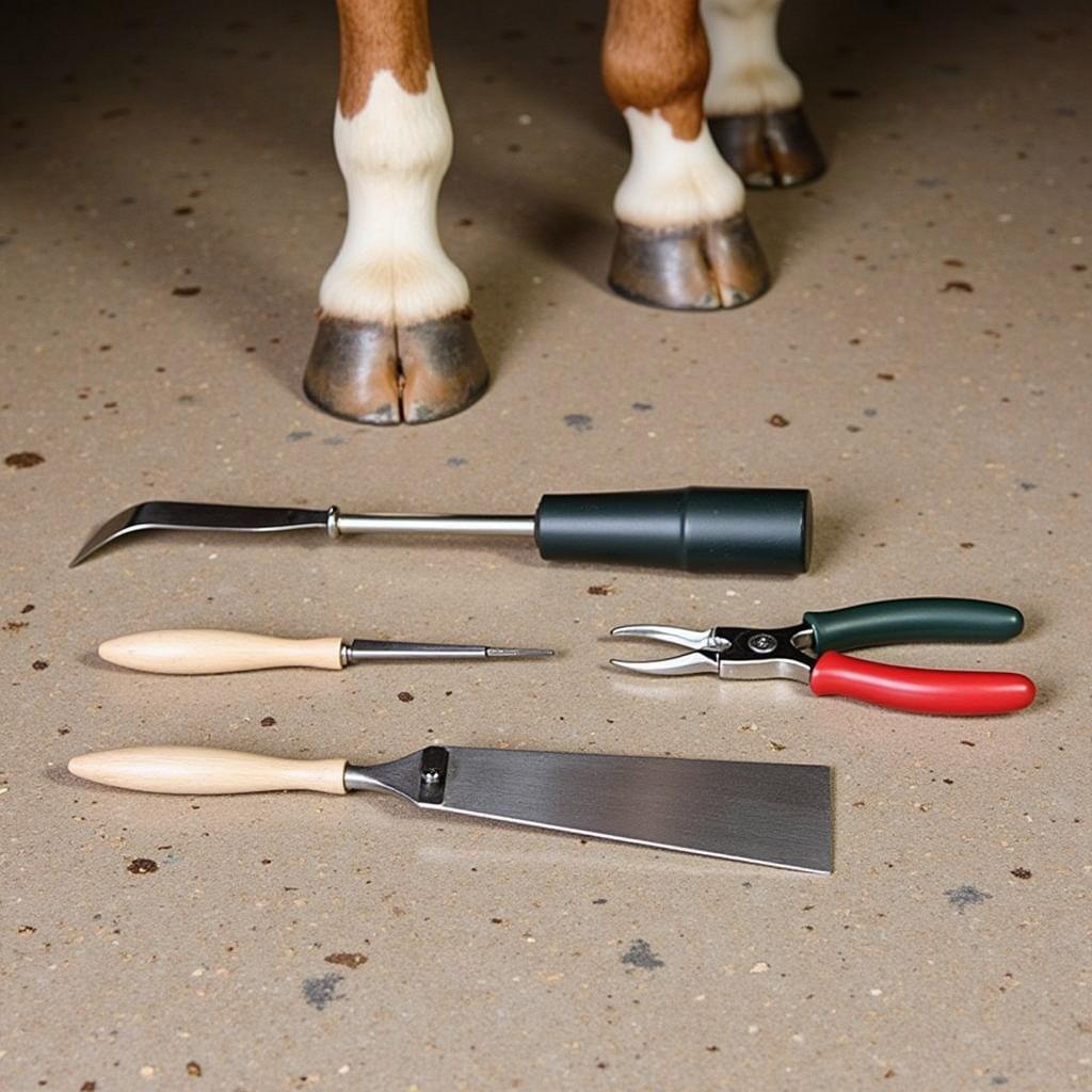 Essential Hoof Care Tools Kit for Horse Owners