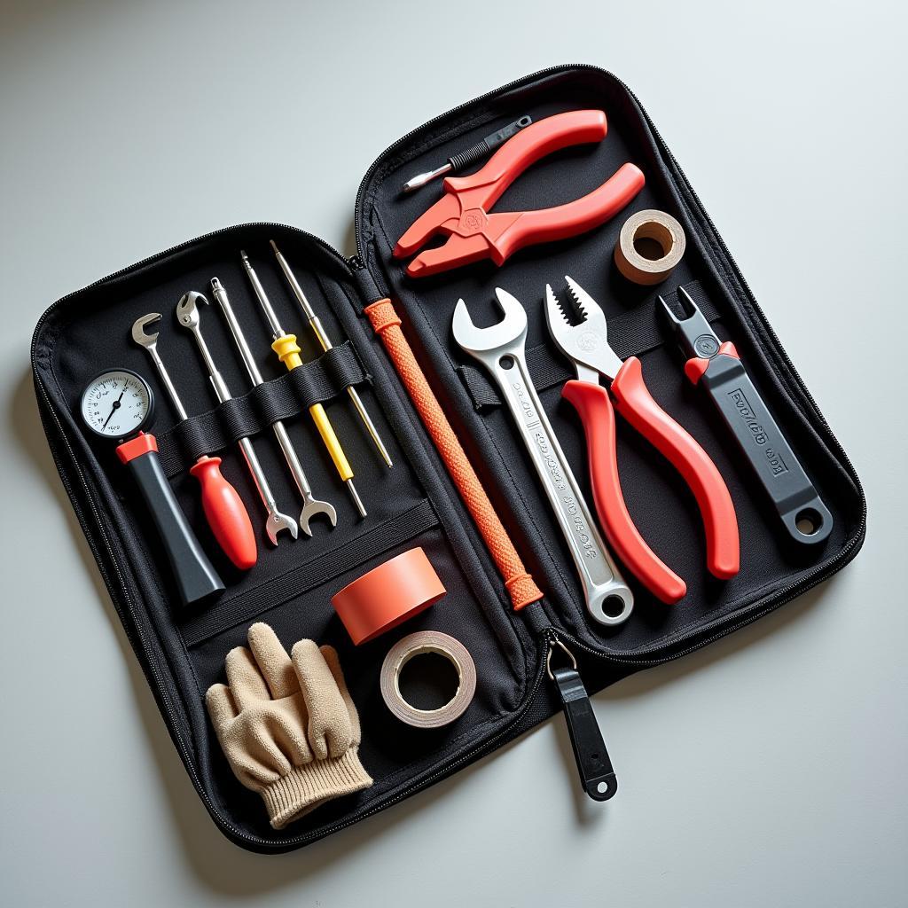 Essential Swift Car Tool Kit Components