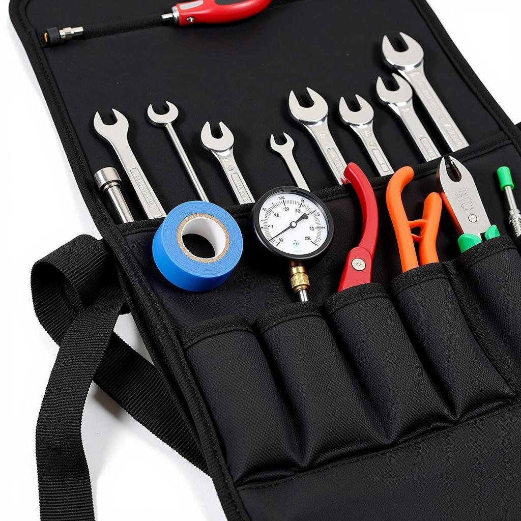 Essential tools for your car tool roll