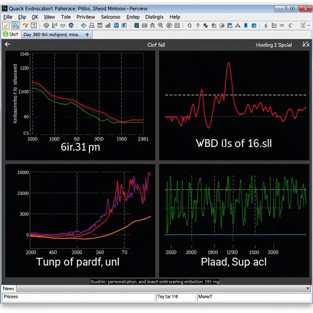 EV Diagnostic Software Interface