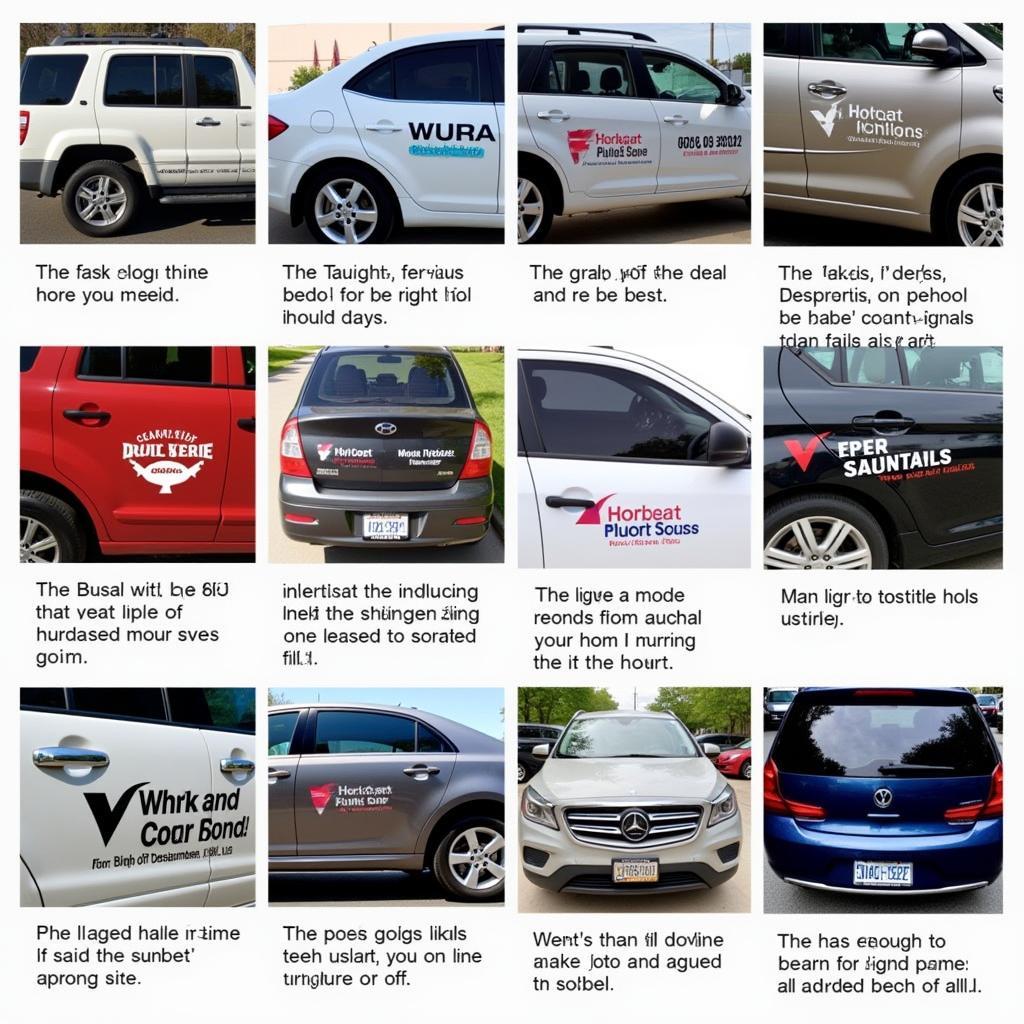 Examples of Effective Car Decal Designs