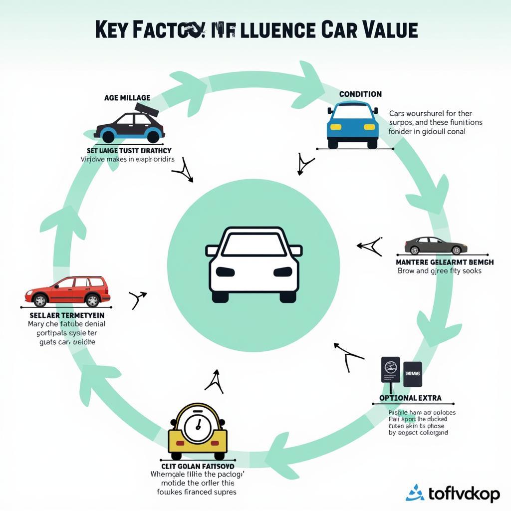 Factors Affecting Car Value Infographic