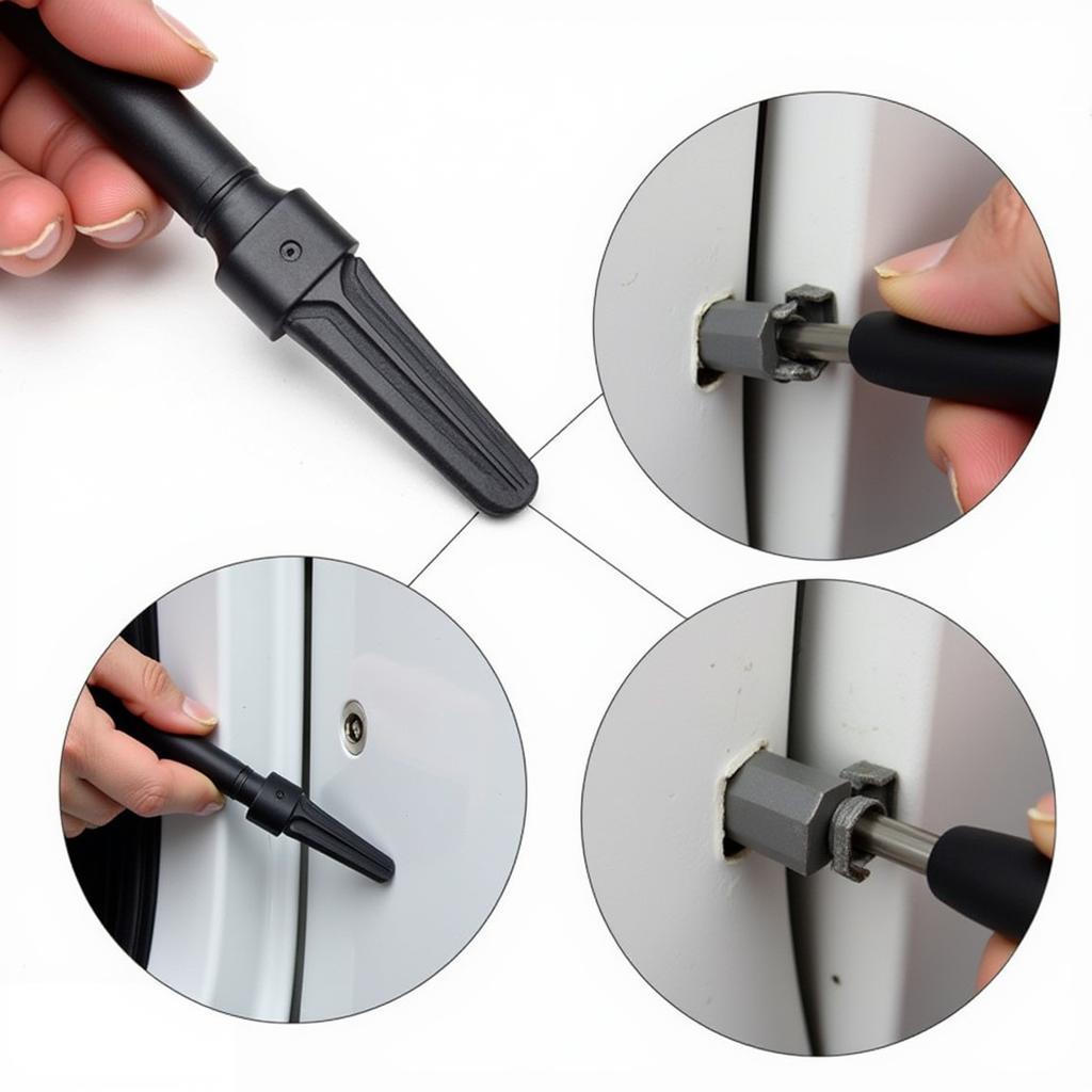 Fastener Remover Prying Tool for Cars