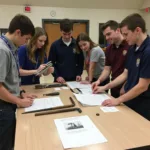 Students Identifying Tools at an FFA Event