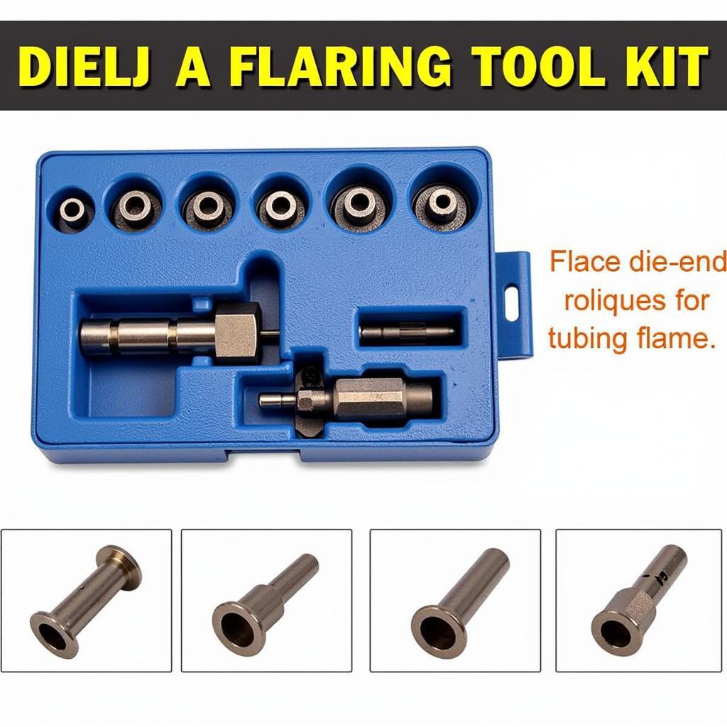 Flaring Tool Kit for Automotive Tubing