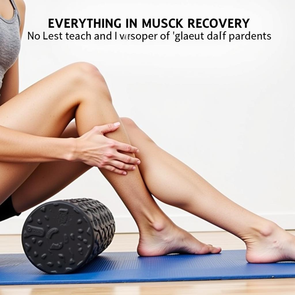 Foam rolling for muscle recovery