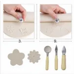 Fondant Embossing and Modeling Tools in Use