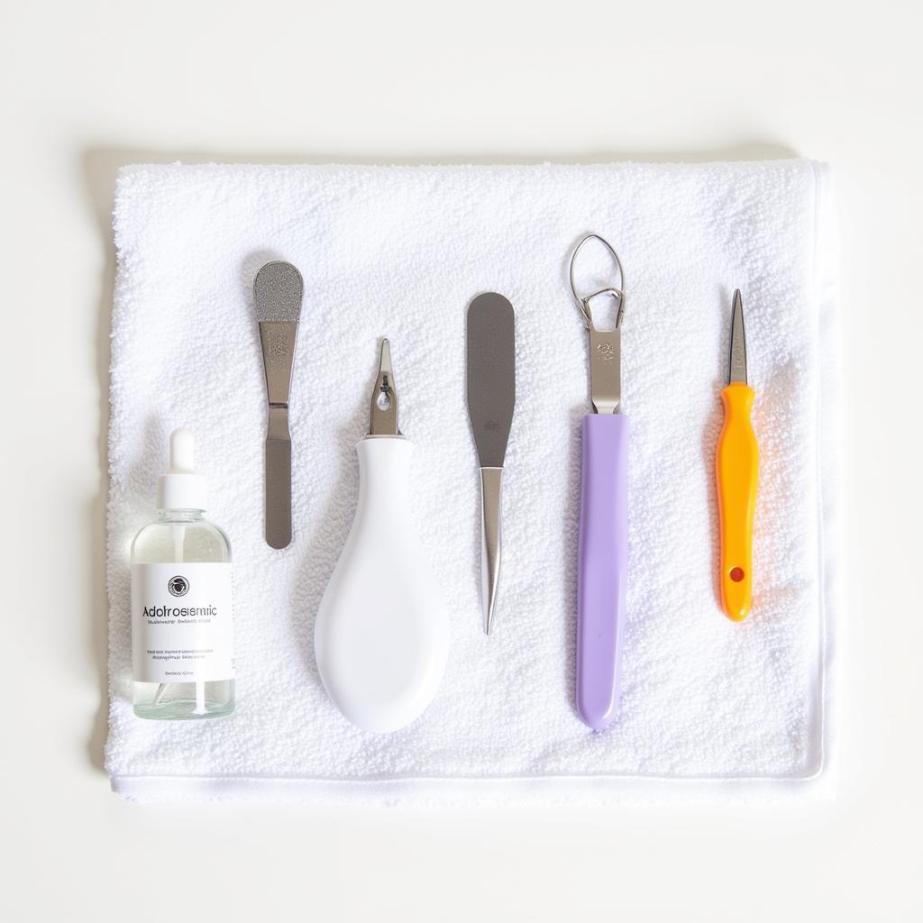 Essential Foot Nail Care Tools Kit