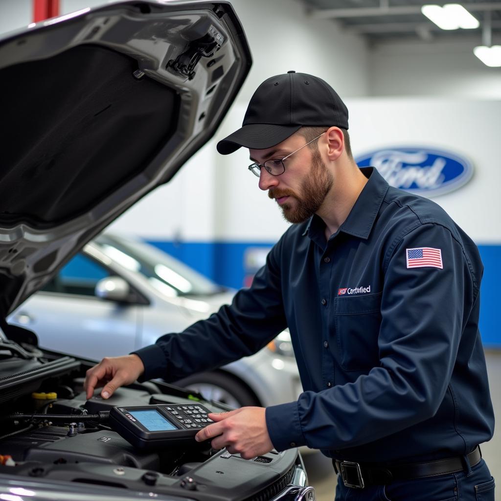 Ford Certified Pre-Owned Vehicle Inspection