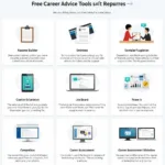 Free career advice tools and resources