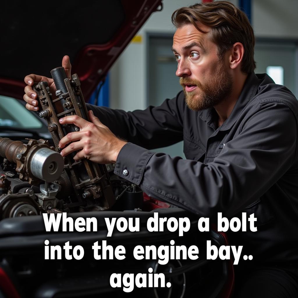 Frustrated Mechanic Meme