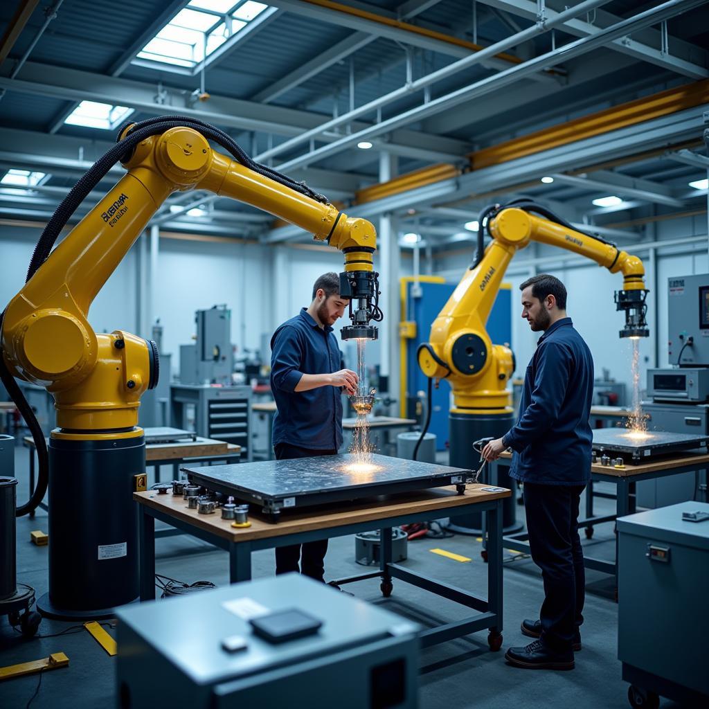 Robotics and AI transforming the machine tools industry.