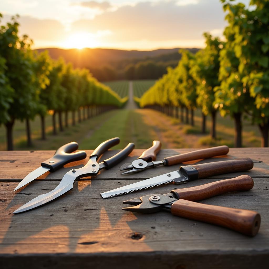 Essential Pruning Tools for Grape Vines