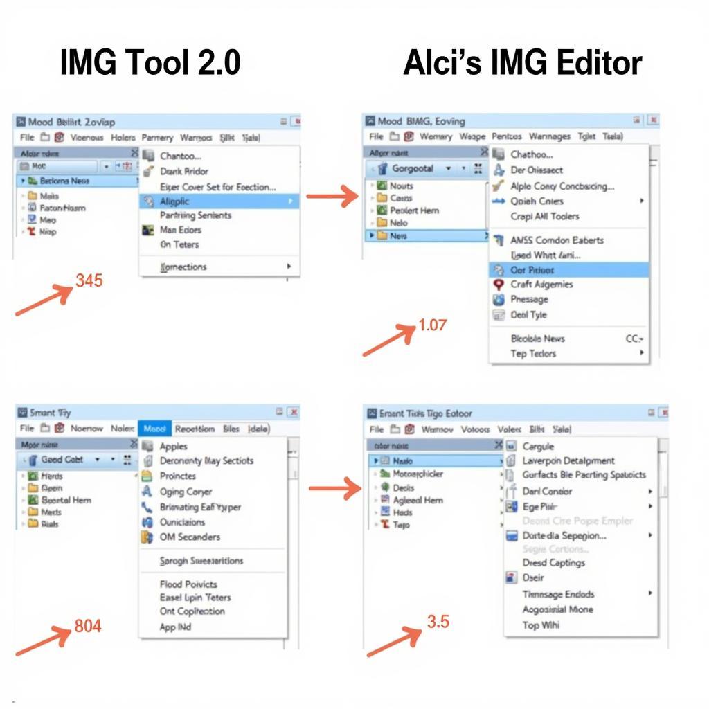 GTA SA IMG Tool Comparison