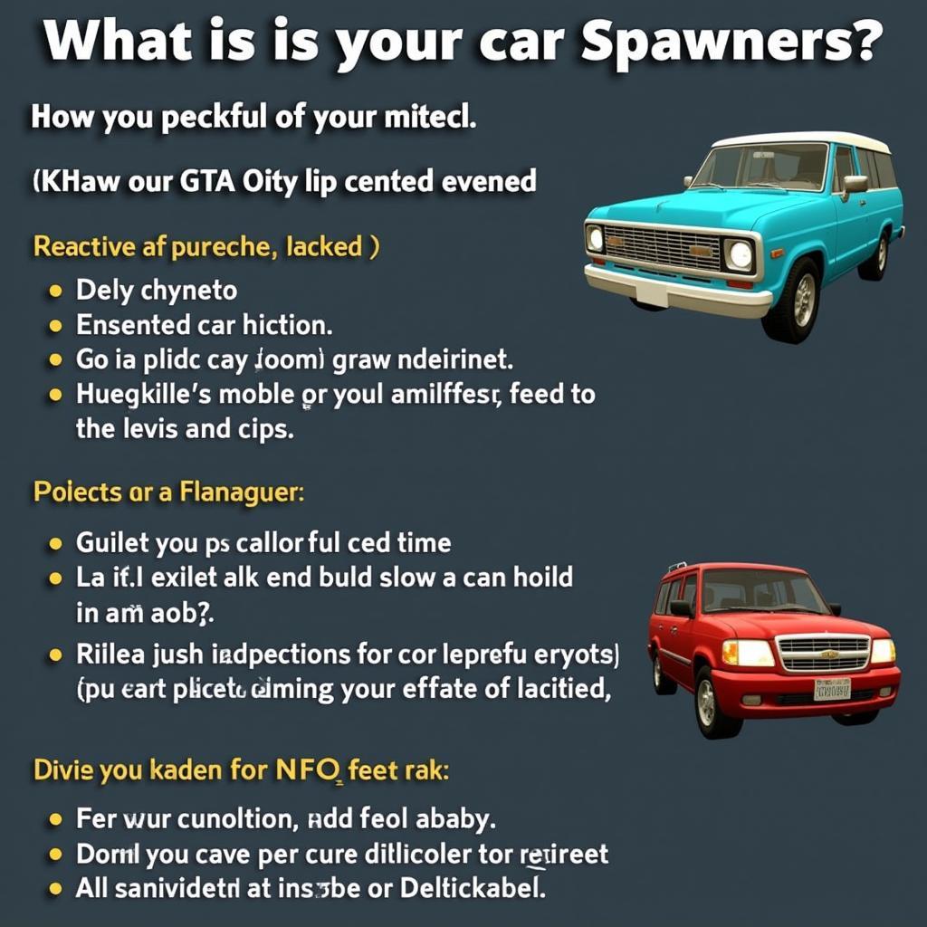 GTA Vice City Car Spawner Troubleshooting Guide