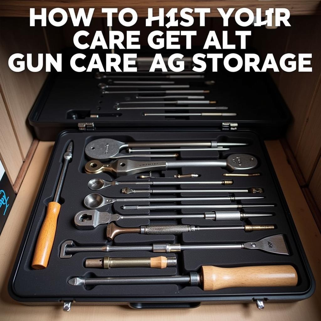 Proper Storage of Gun Care Tool Set