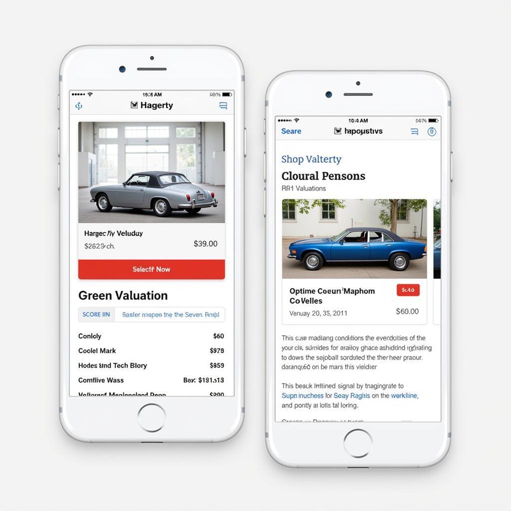 Hagerty Mobile App Interface