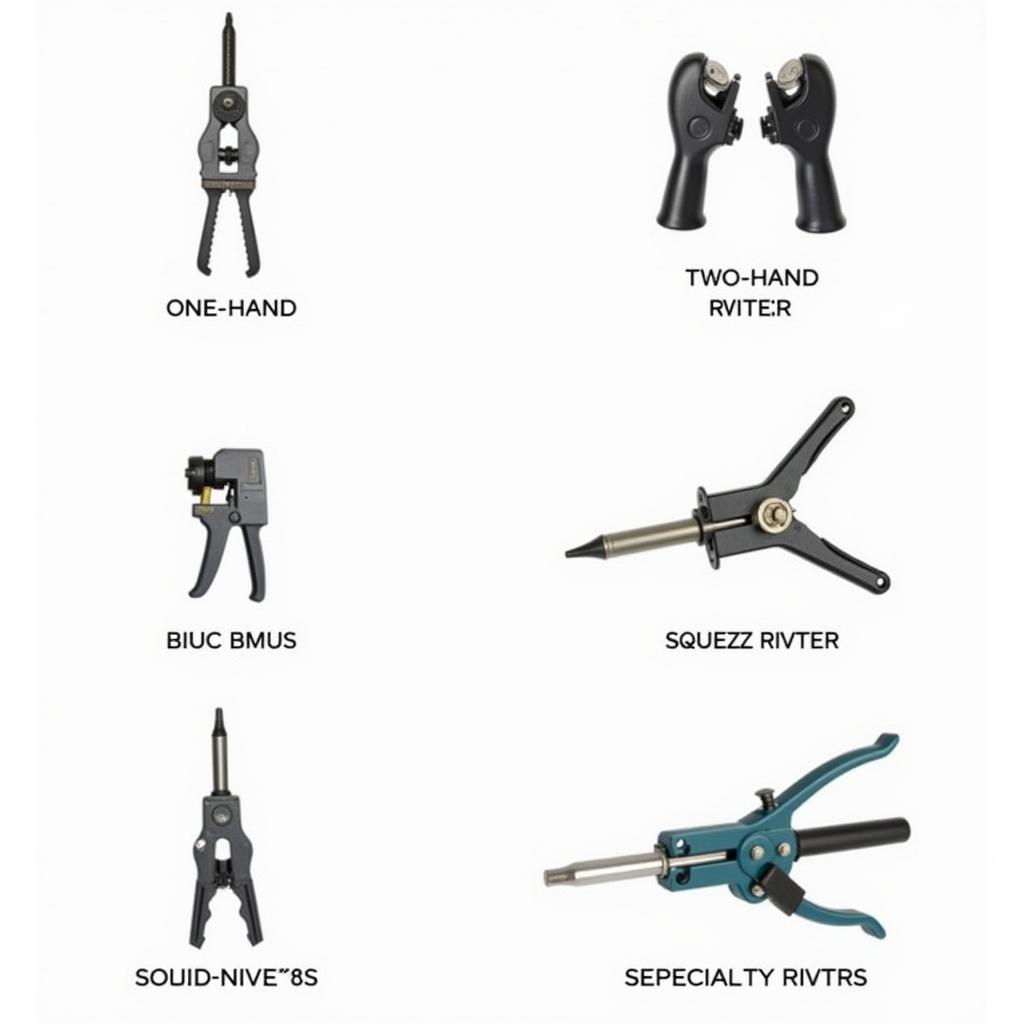 Types of Hand Riveters